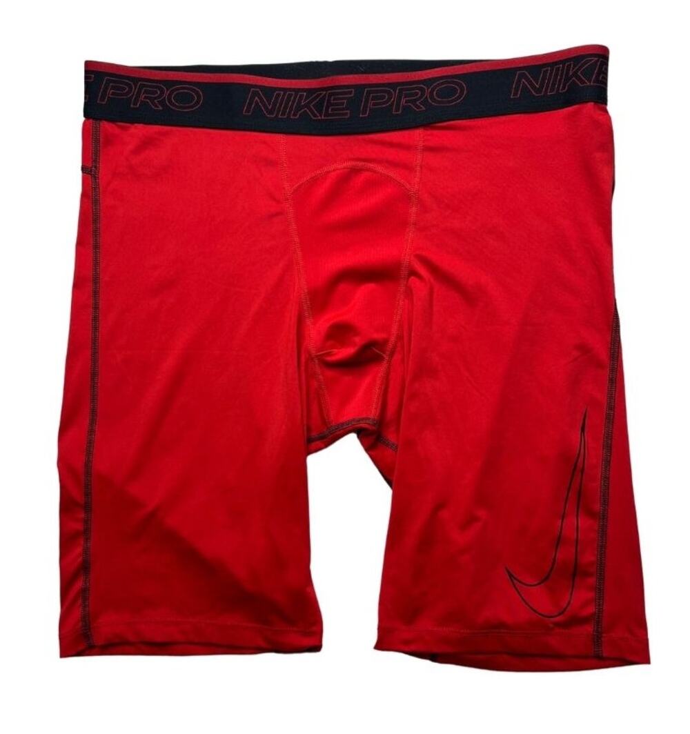 5-74 NIKE PRO Men's Compression Shorts Red 2XL